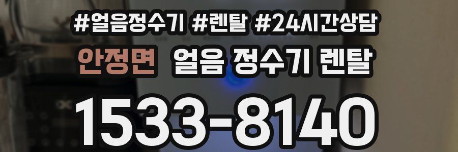 안정면 얼음 정수기 렌탈