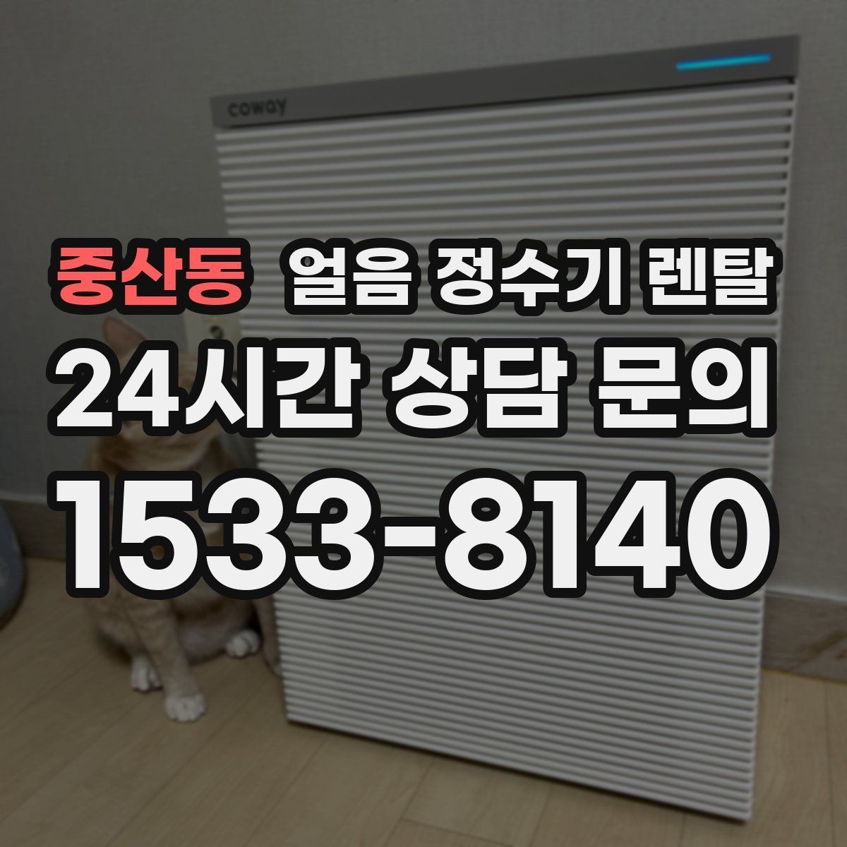 중산동 얼음 정수기 렌탈 얼음 통 분리 세척 가능한지 확인해야 하는 이유
