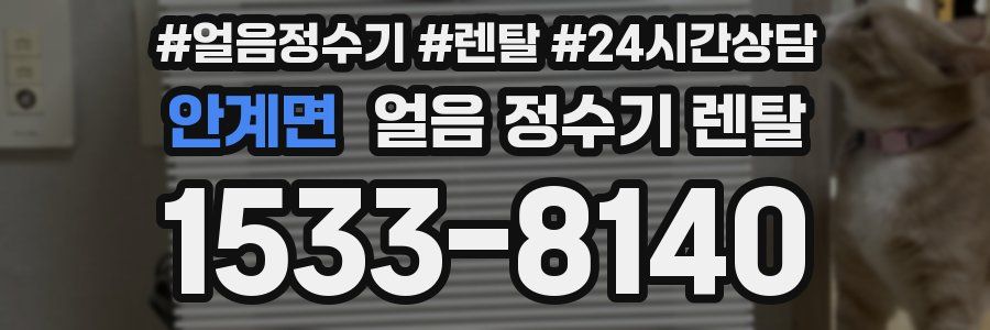 안계면 얼음 정수기 렌탈