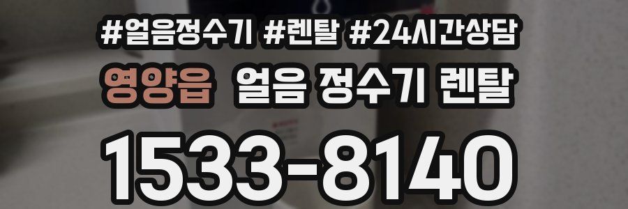 영양읍 얼음 정수기 렌탈