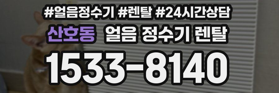 산호동 얼음 정수기 렌탈