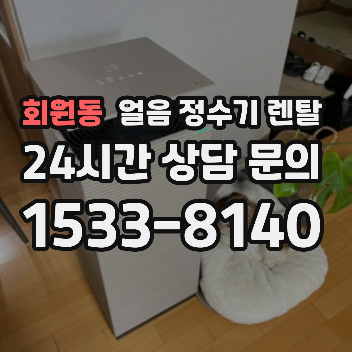 회원동 얼음 정수기 렌탈