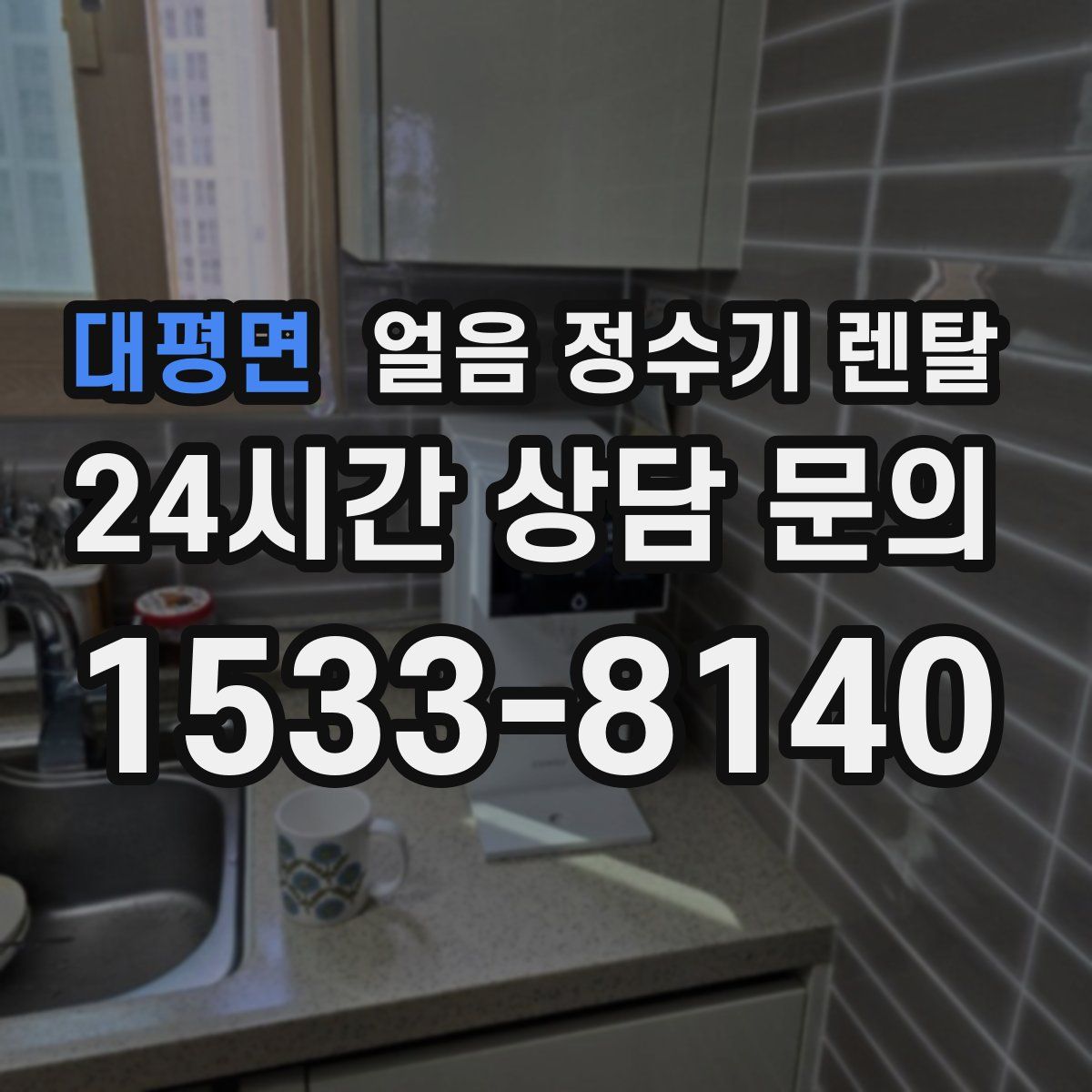 대평면 얼음 정수기 렌탈