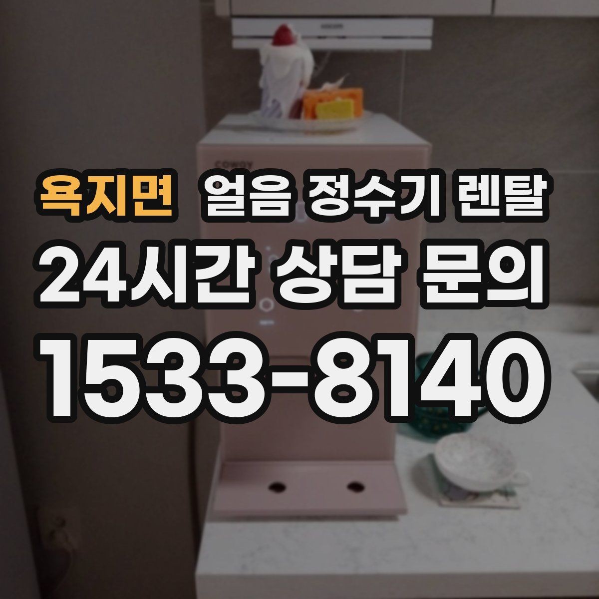 욕지면 얼음 정수기 렌탈 스탠드형과 데스크형 선택 기준