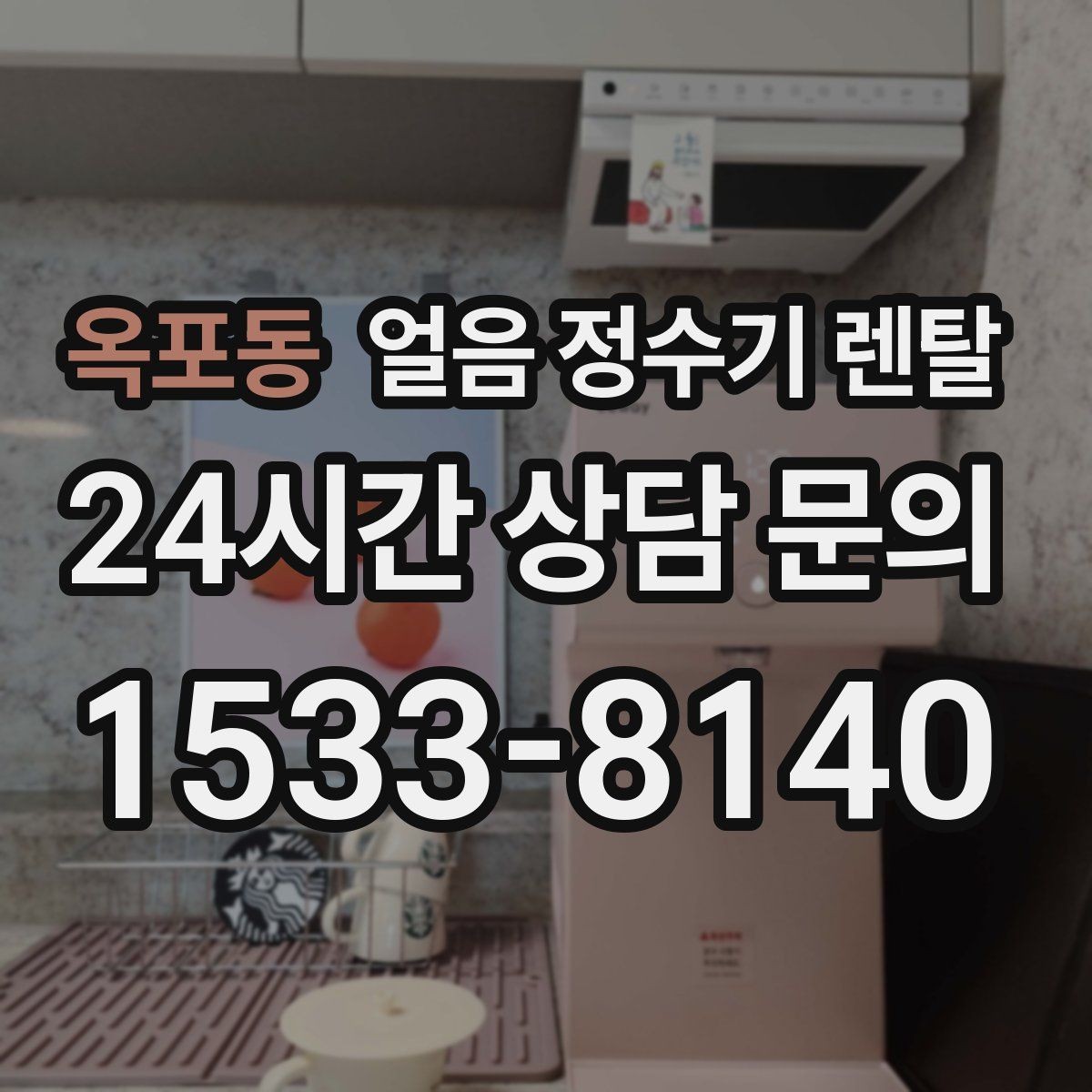 옥포동 얼음 정수기 렌탈 버튼식 터치식 조작 비교