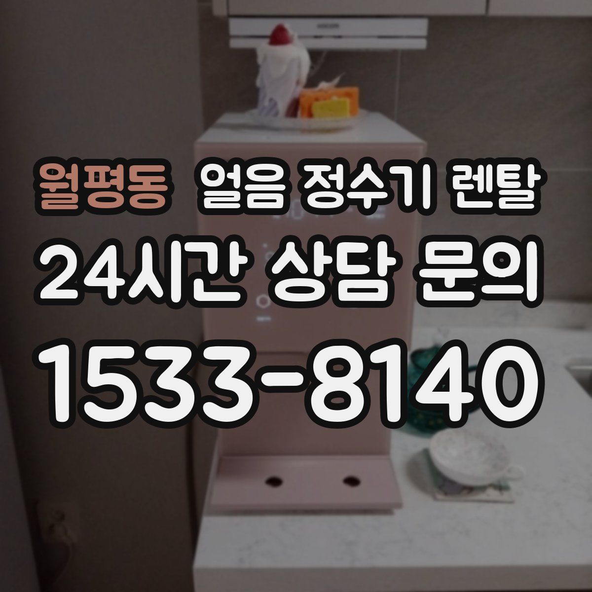월평동 얼음 정수기 렌탈