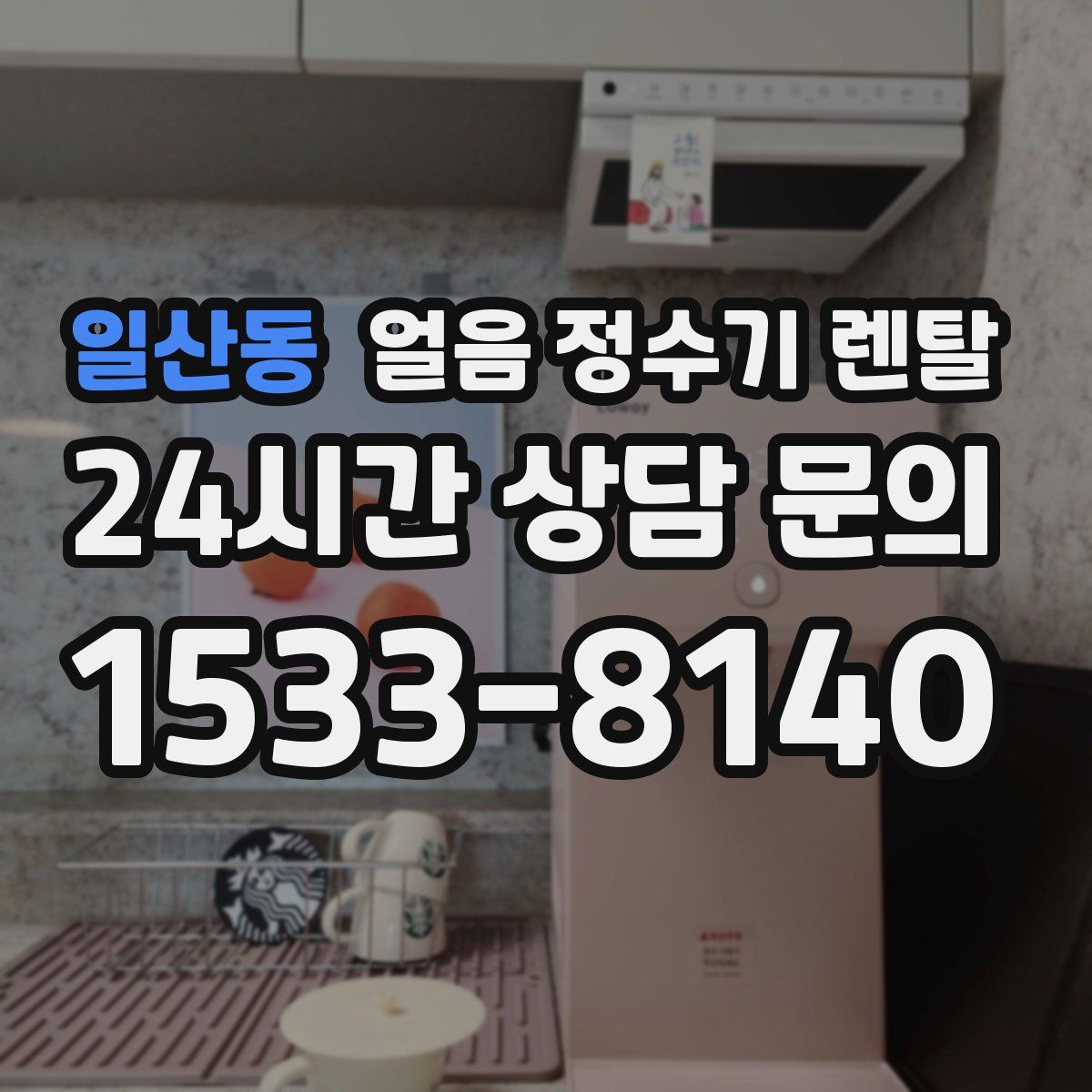 일산동 얼음 정수기 렌탈