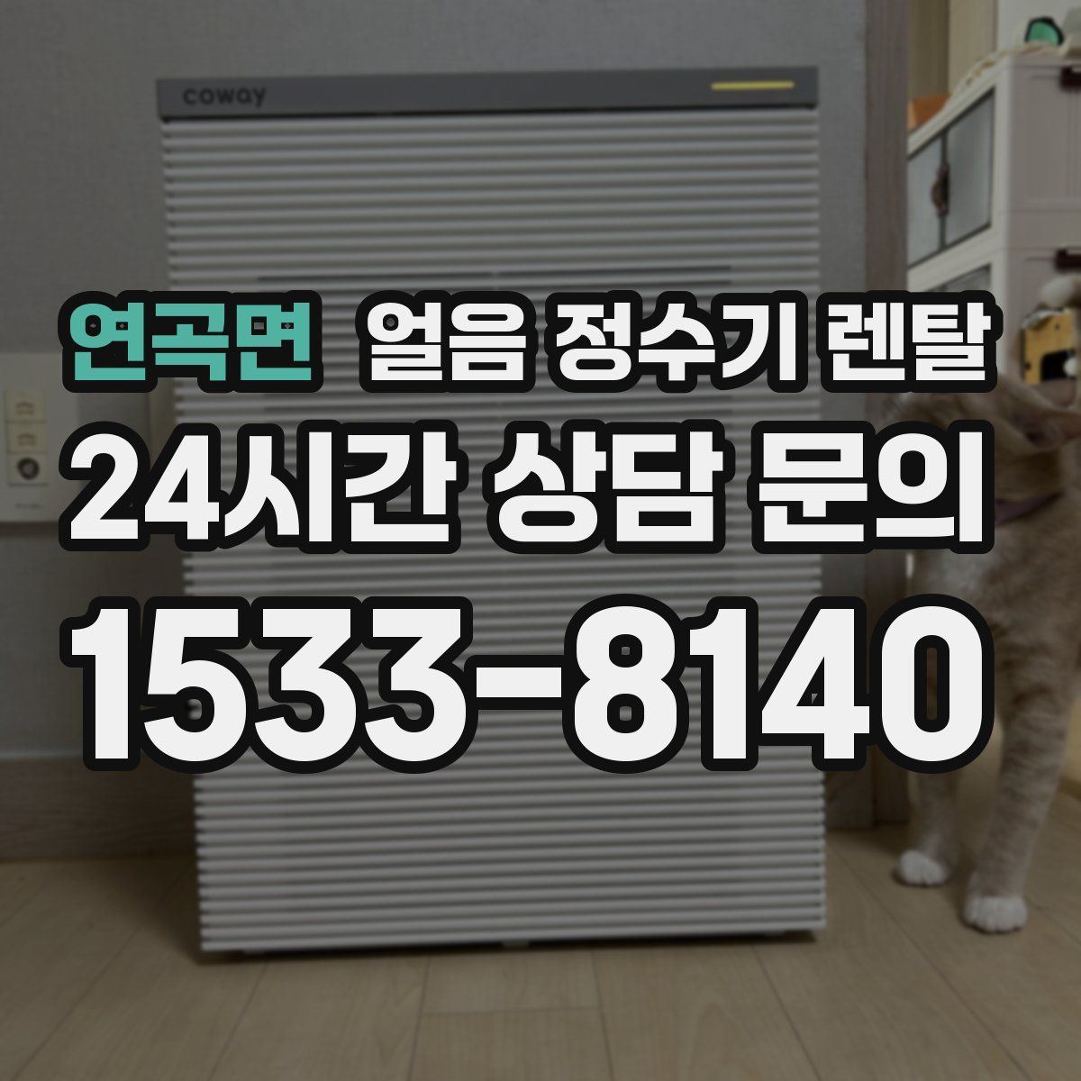 연곡면 얼음 정수기 렌탈