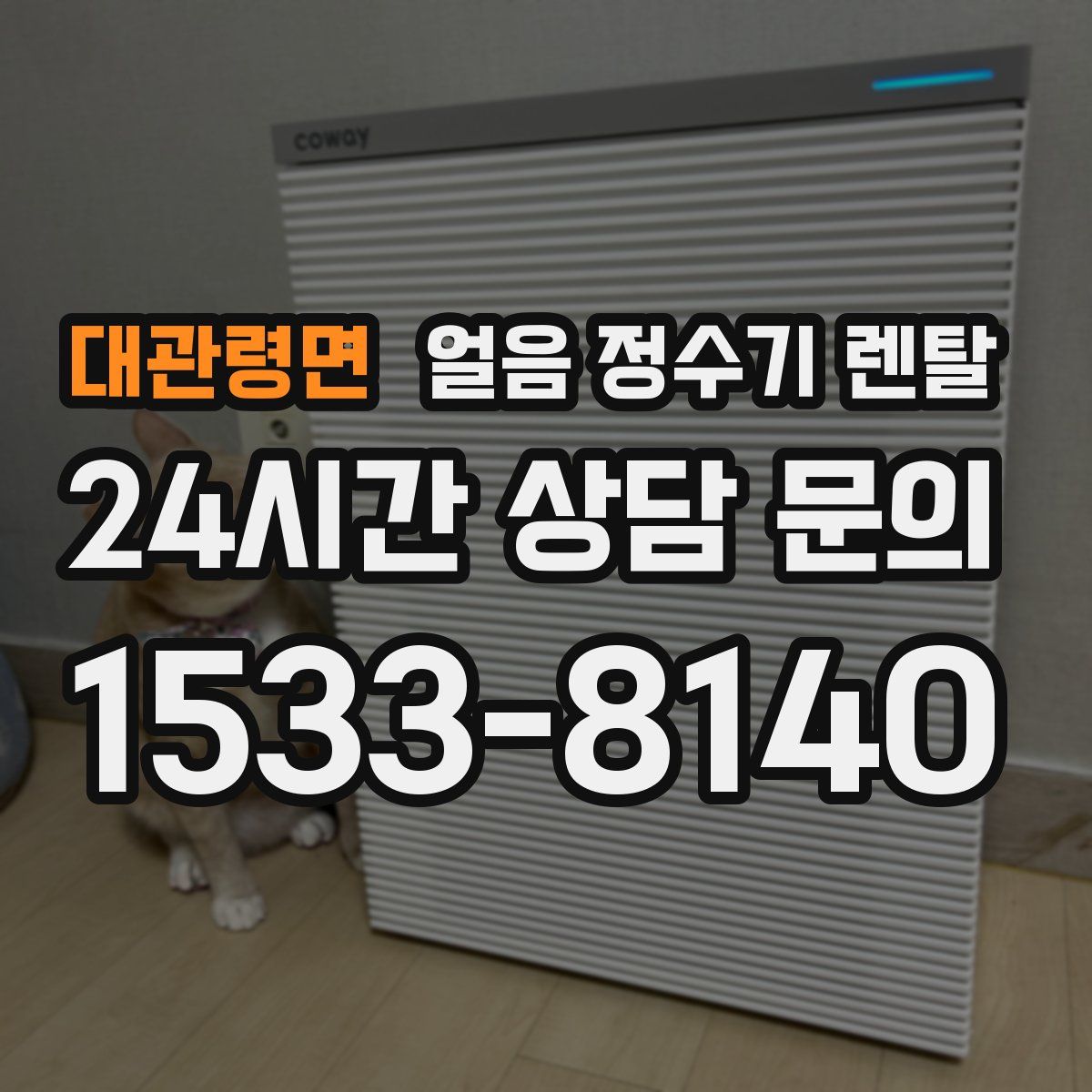 대관령면 얼음 정수기 렌탈