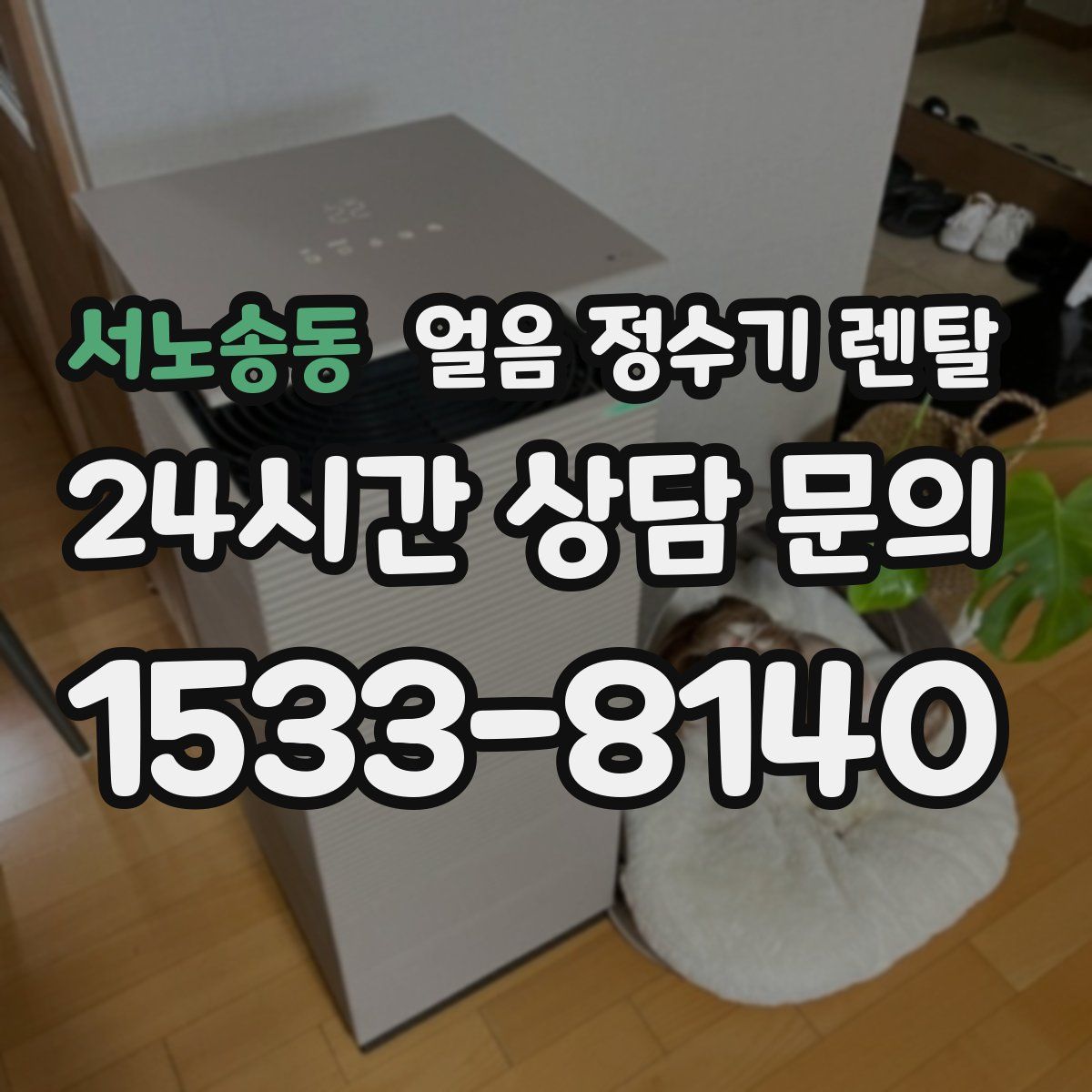 서노송동 얼음 정수기 렌탈