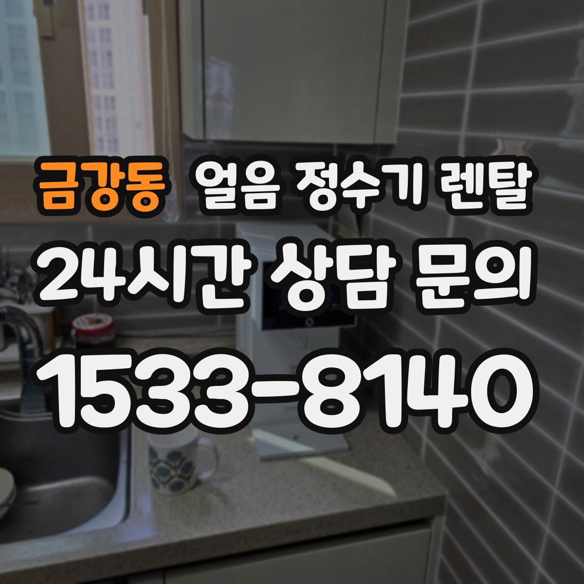 금강동 얼음 정수기 렌탈