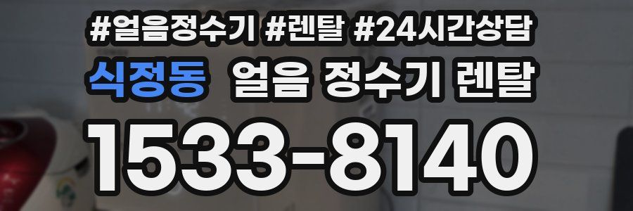 식정동 얼음 정수기 렌탈