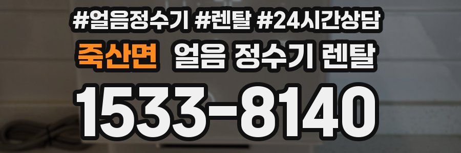 죽산면 얼음 정수기 렌탈