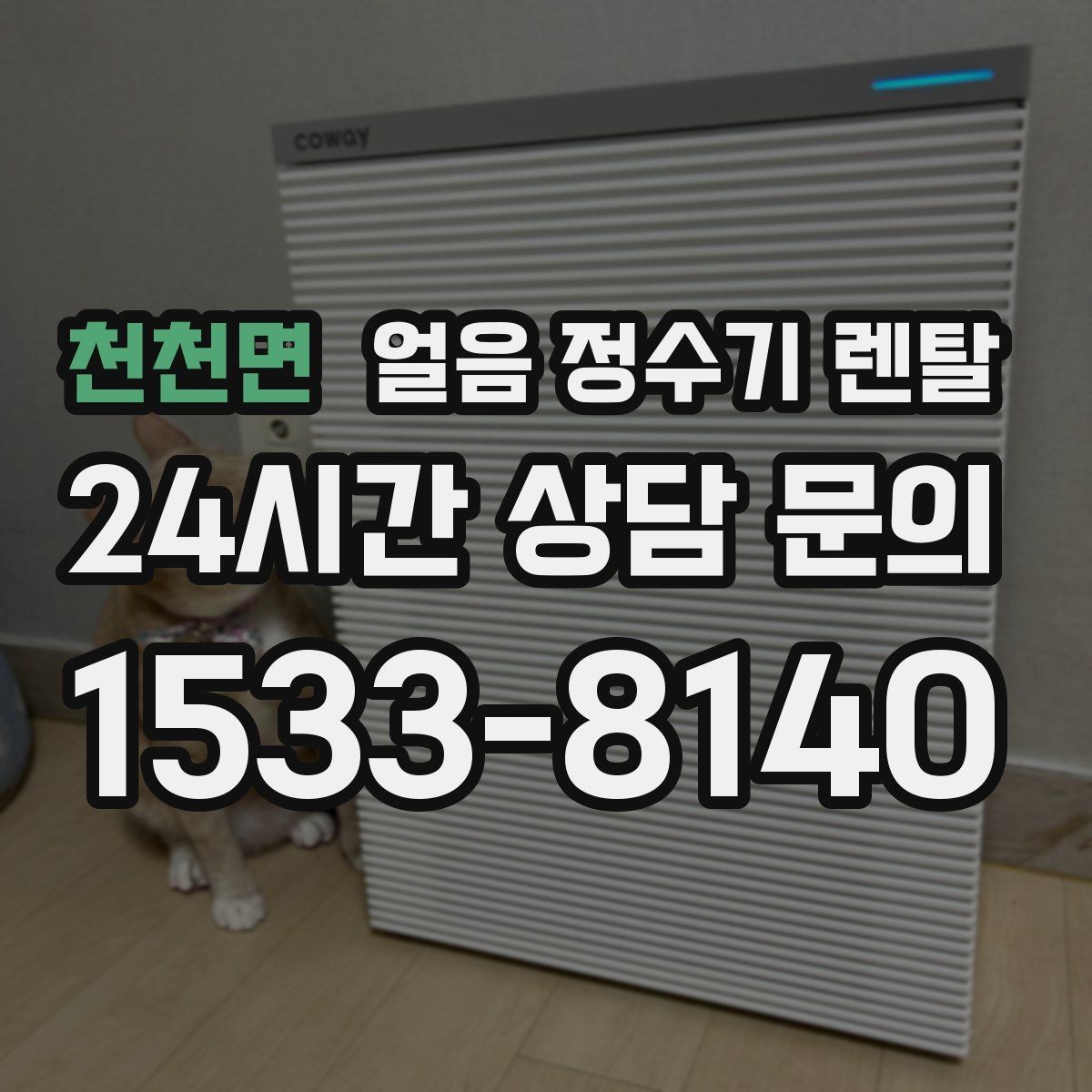 천천면 얼음 정수기 렌탈 물맛이 예민하면 어떤 필터가 맞을까