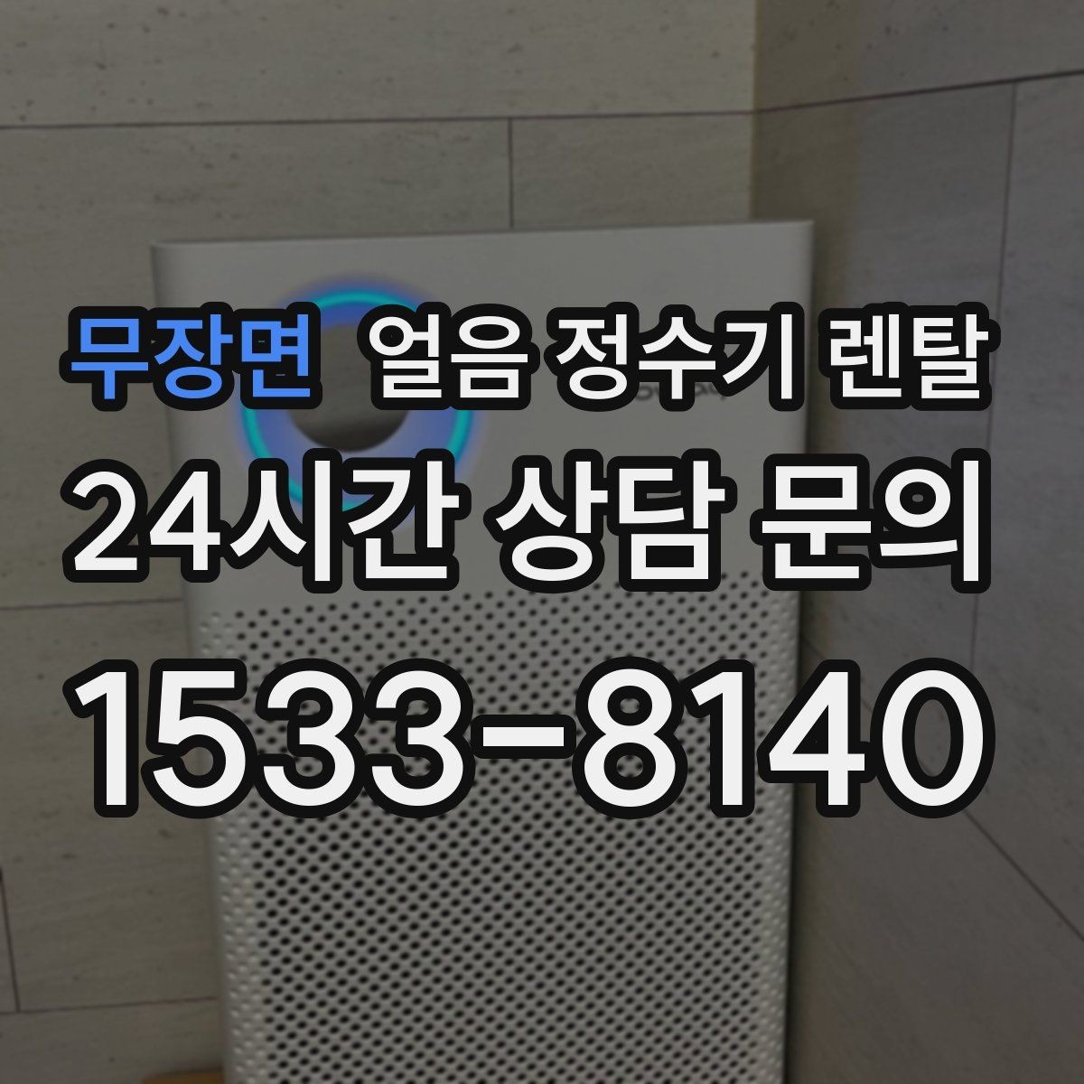 무장면 얼음 정수기 렌탈 얼음 크기 선택이 음료 맛을 바꾸는 이유