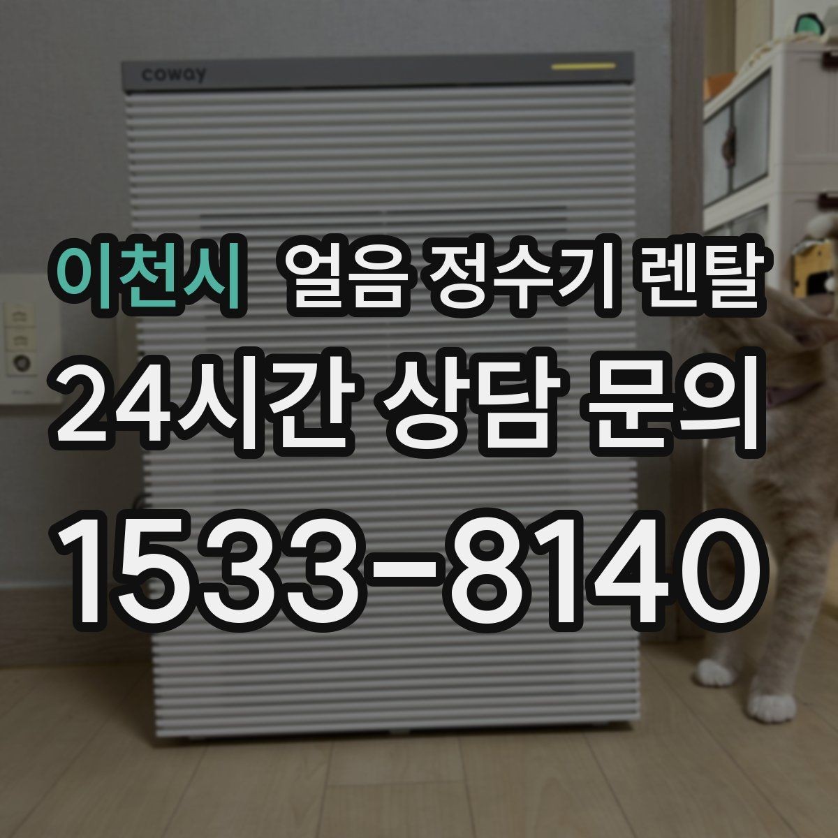 이천시 얼음 정수기 렌탈 필터 교체 늦으면 얼음 맛이 먼저 변하는 이유