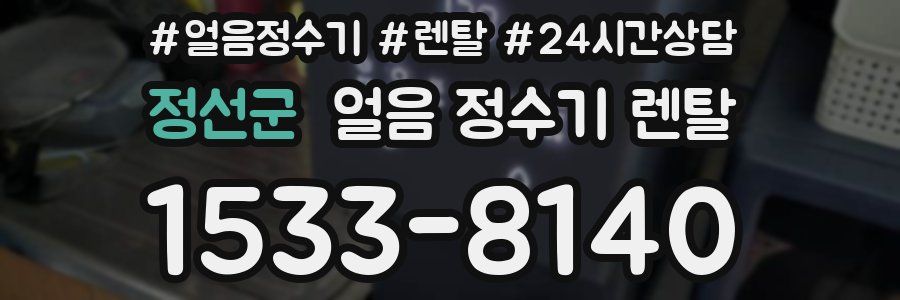 정선군 얼음 정수기 렌탈