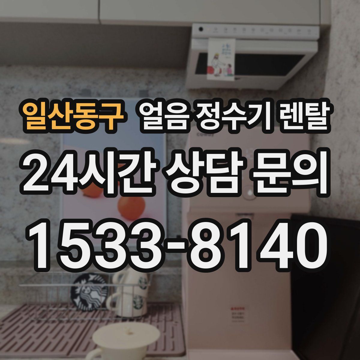 일산동구 얼음 정수기 렌탈