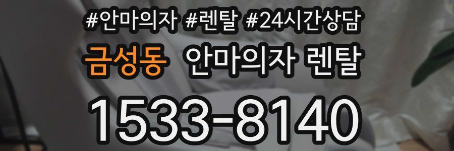 금성동 안마의자 렌탈