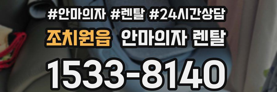 조치원읍 안마의자 렌탈