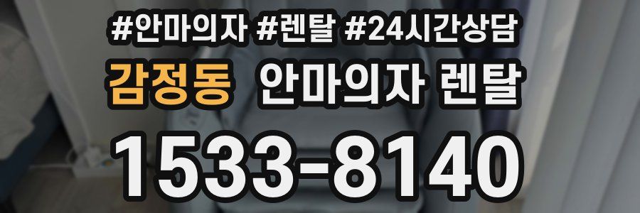 감정동 안마의자 렌탈