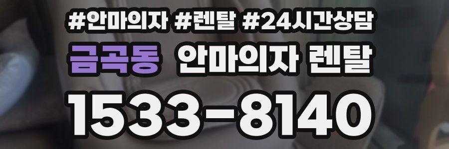 금곡동 안마의자 렌탈