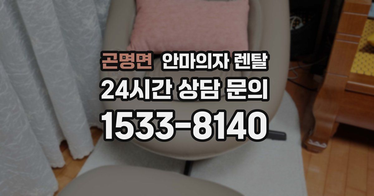 곤명면 안마의자 렌탈