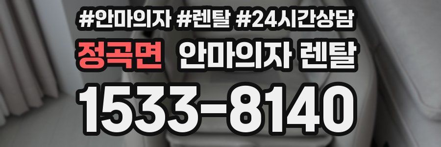 정곡면 안마의자 렌탈