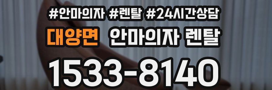 대양면 안마의자 렌탈