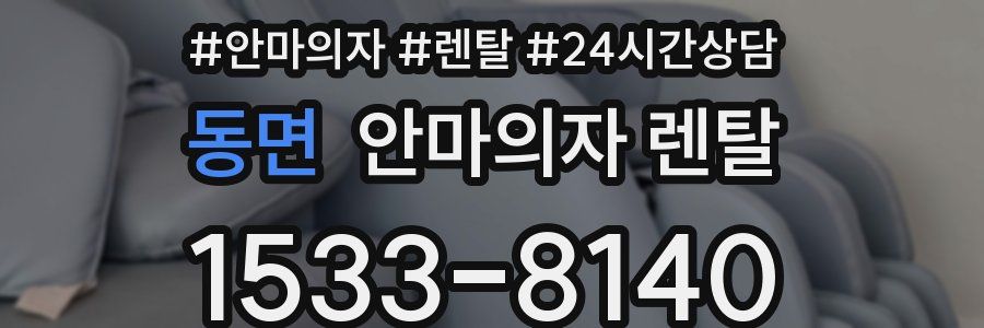 동면 안마의자 렌탈