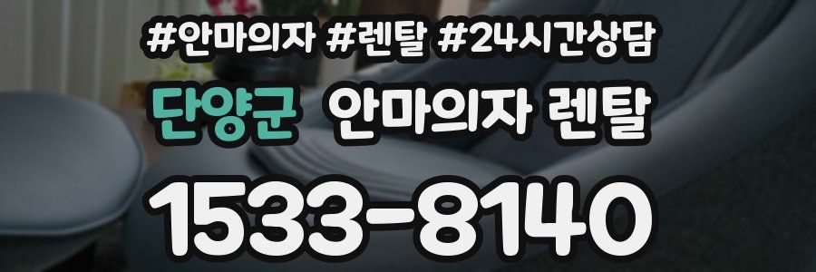 단양군 안마의자 렌탈