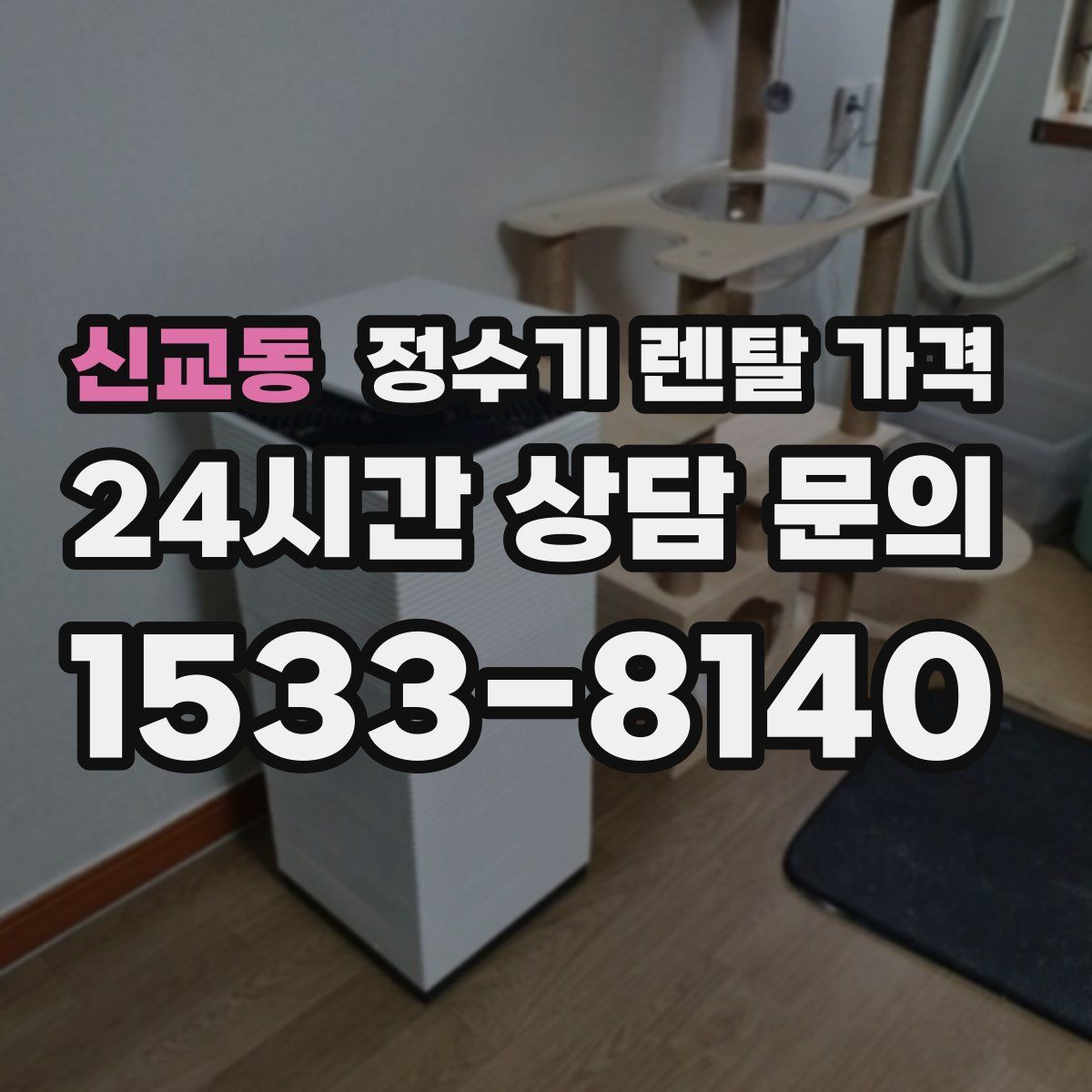 신교동 정수기 렌탈 가격