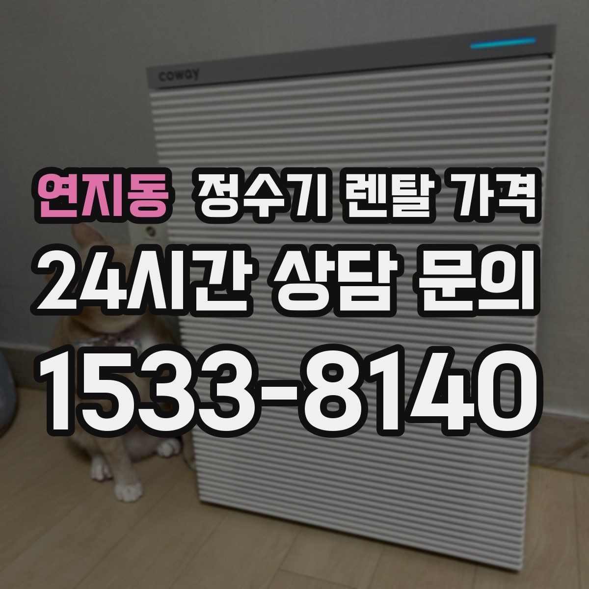 연지동 정수기 렌탈 가격 차·커피 자주 마시는 집에 맞는 선택