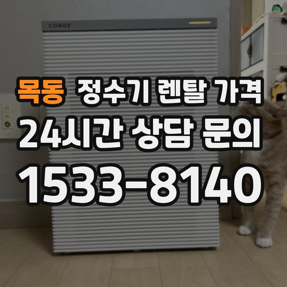 목동 정수기 렌탈 가격 방문관리형과 셀프관리형 비교 정리