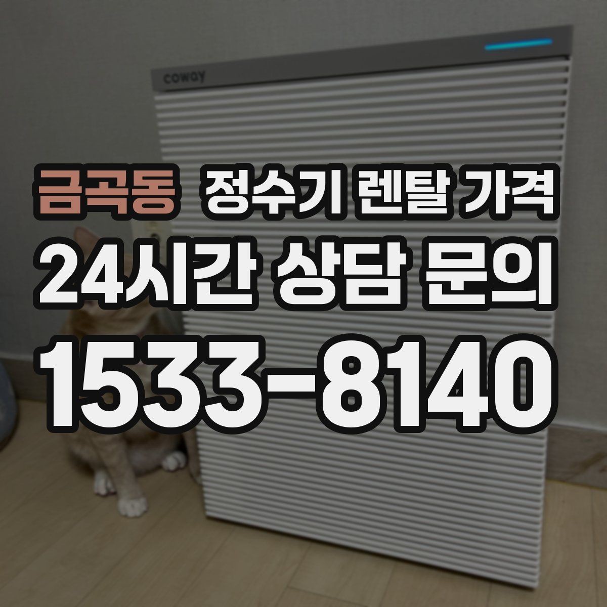 금곡동 정수기 렌탈 가격 냉정수와 냉온정수 중 고민될 때