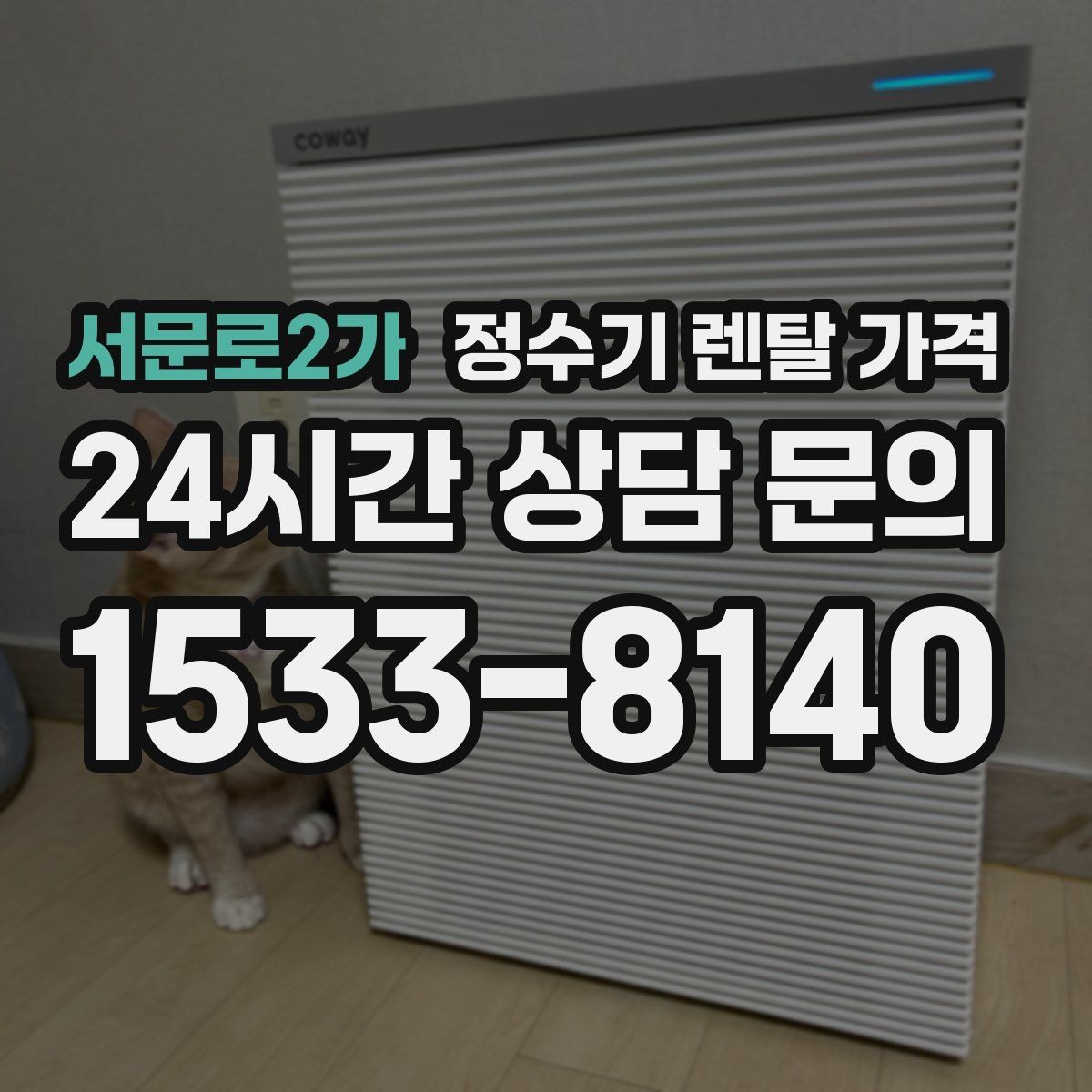 서문로2가 정수기 렌탈 가격 신혼부부가 따져보면 좋은 포인트