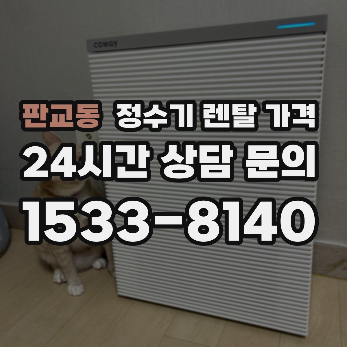 판교동 정수기 렌탈 가격 빌트인 제품의 장단점 정리