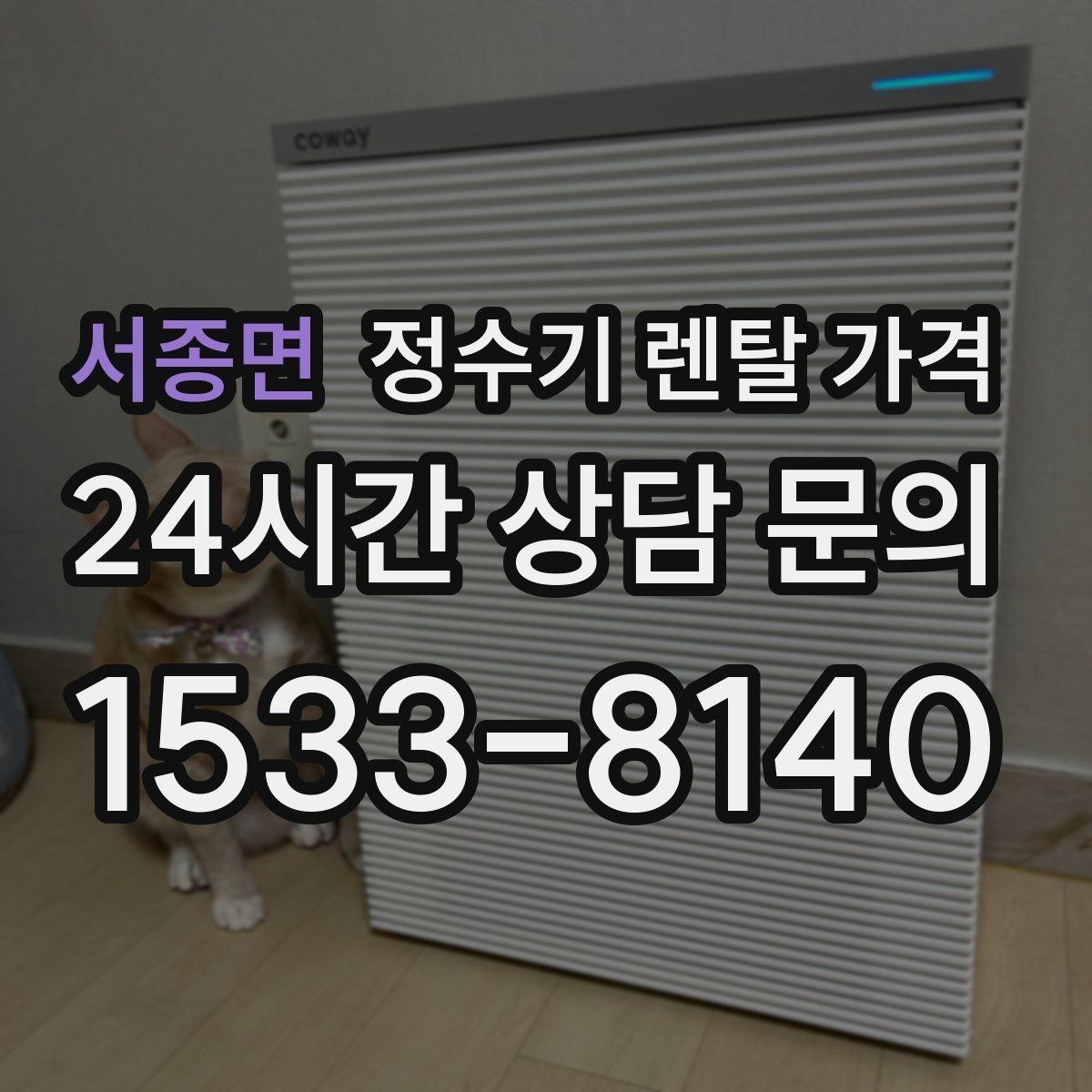서종면 정수기 렌탈 가격 렌탈과 구매 비교 기준 정리
