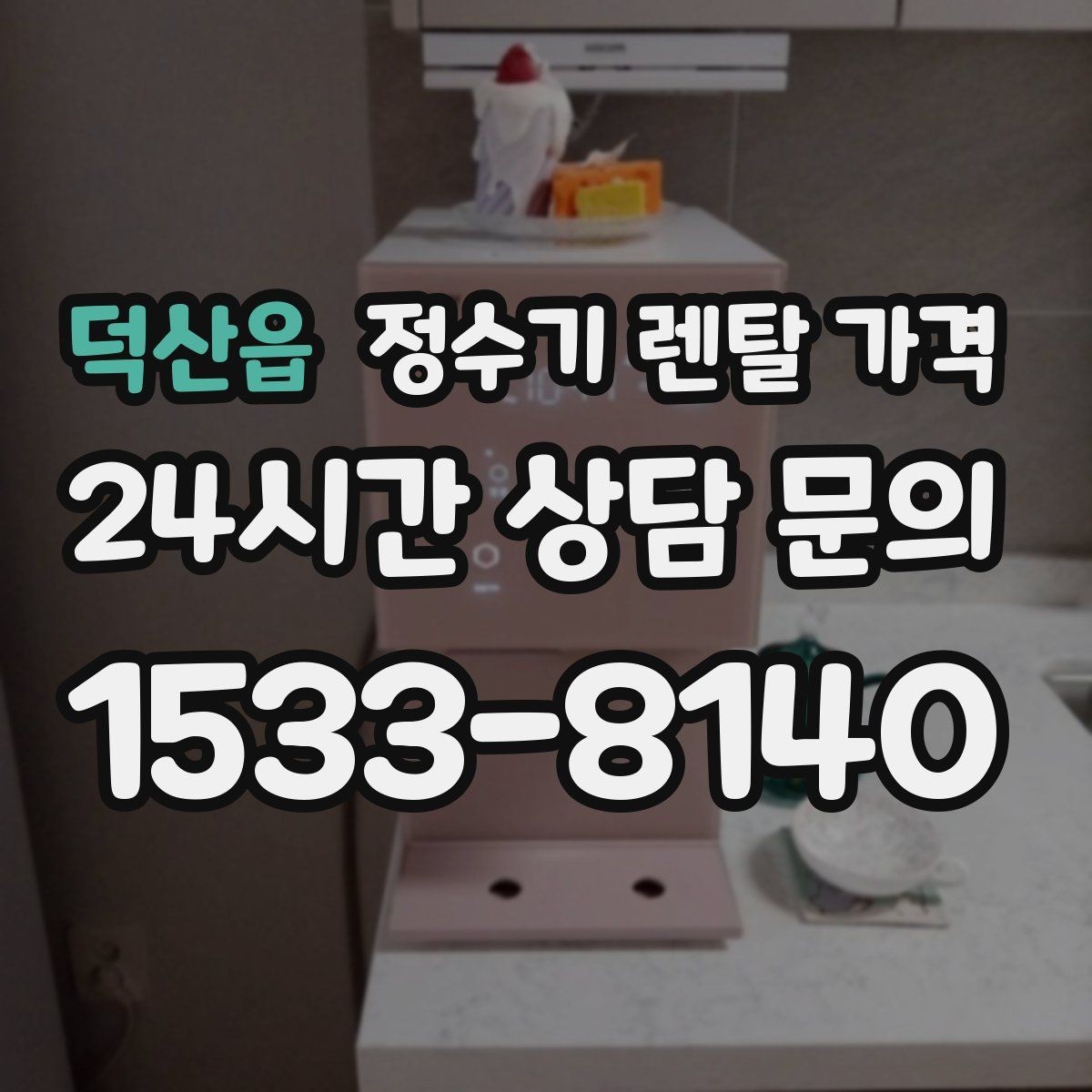 덕산읍 정수기 렌탈 가격 방문 점검 서비스가 필요한 집의 특징