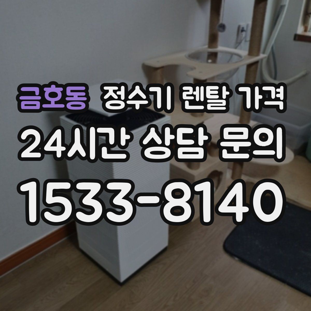 금호동 정수기 렌탈 가격 실제 사용자 기준으로 정리해보기