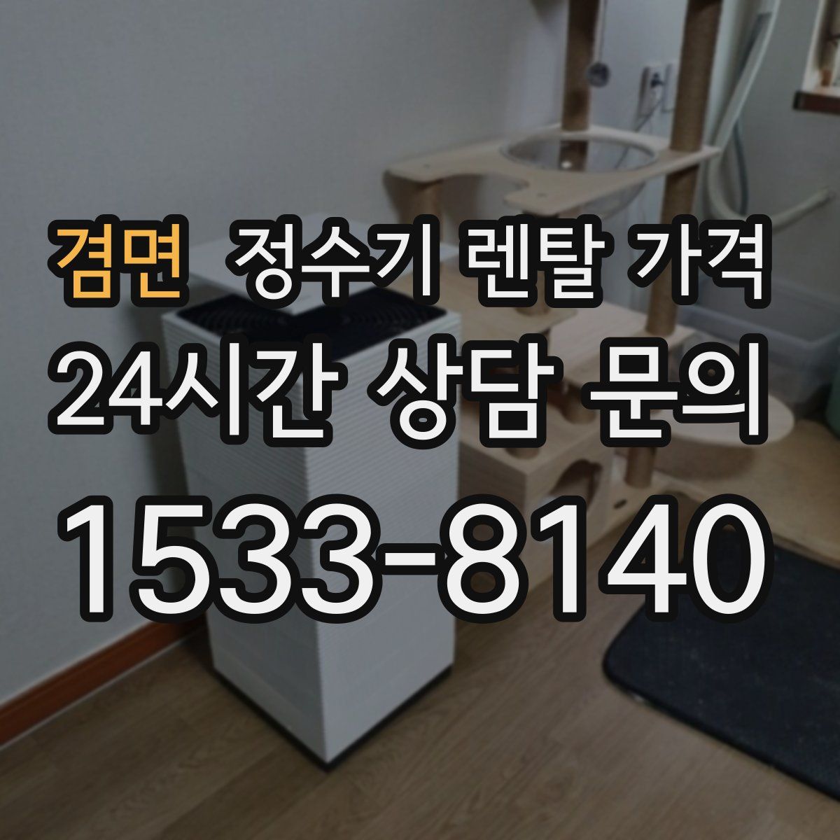 겸면 정수기 렌탈 가격