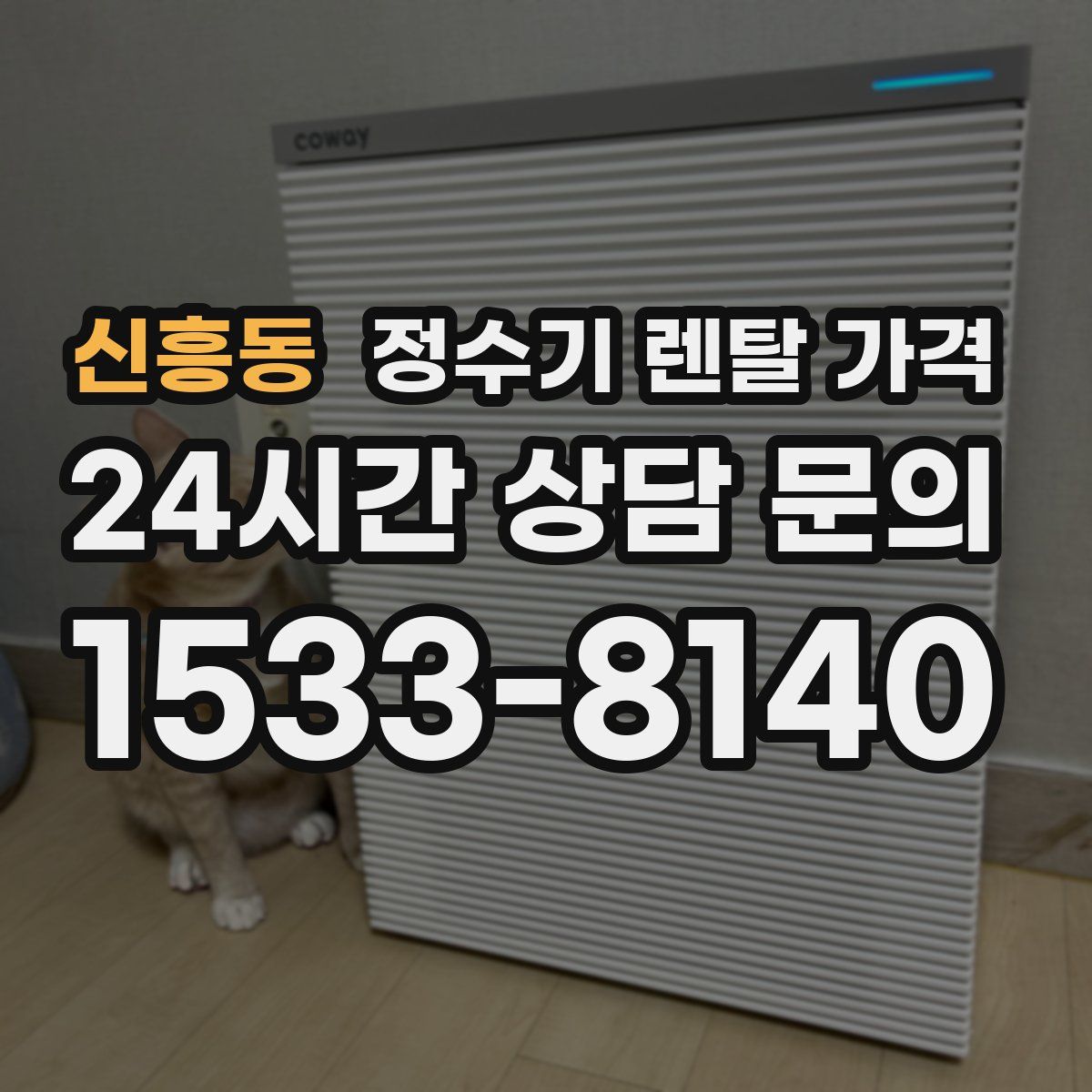 신흥동 정수기 렌탈 가격