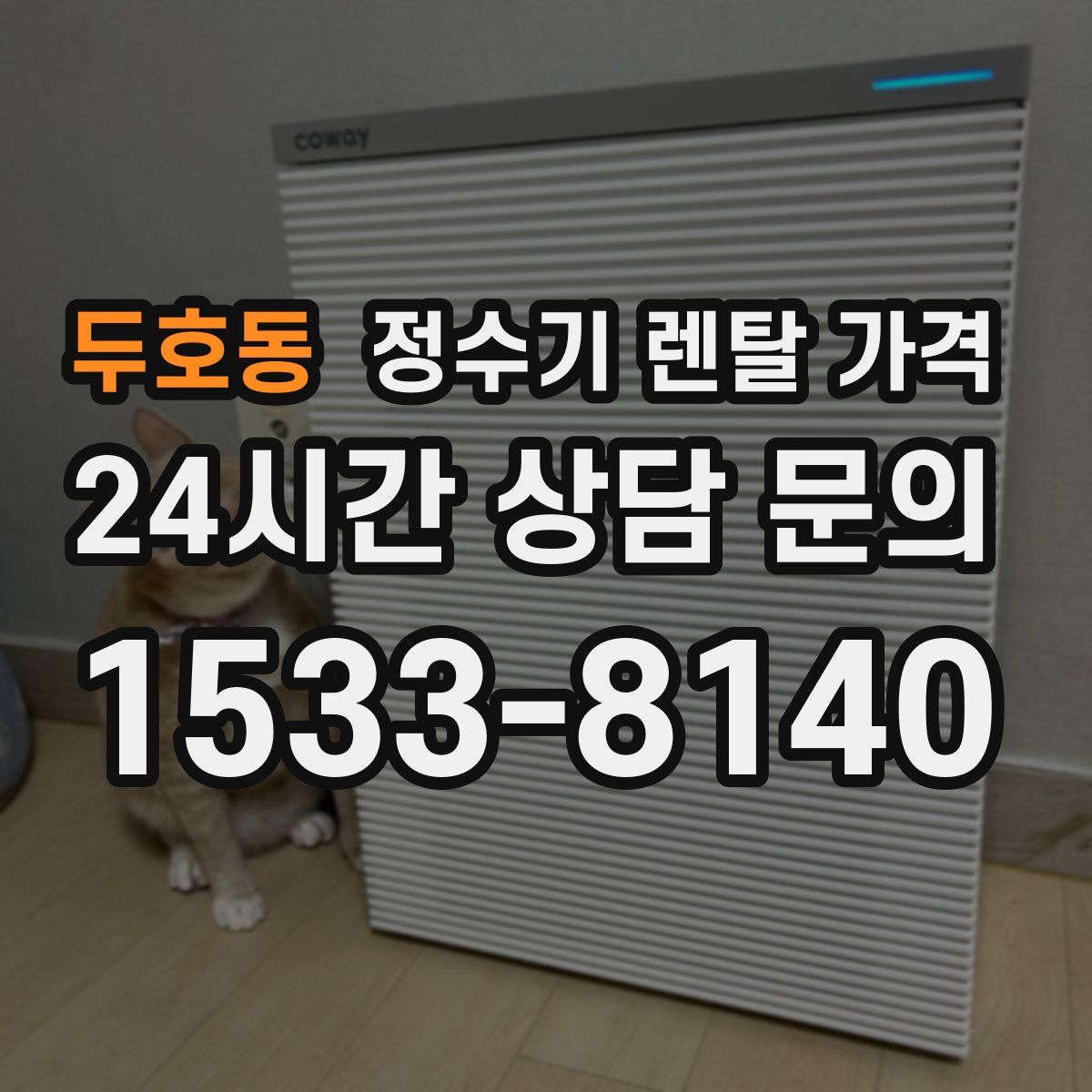 두호동 정수기 렌탈 가격