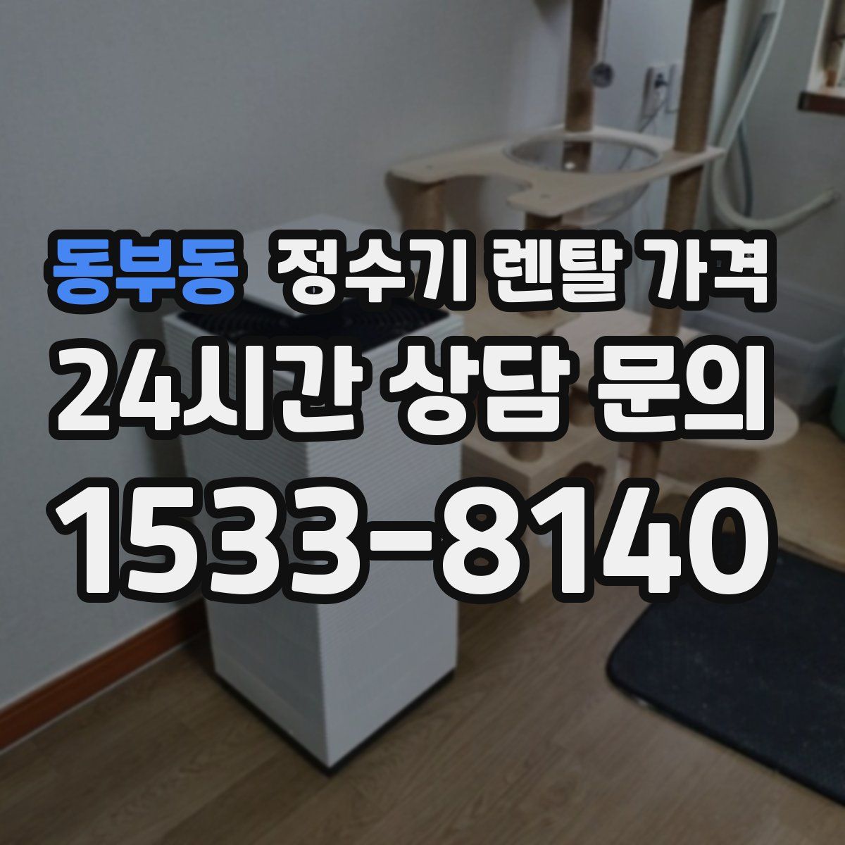 동부동 정수기 렌탈 가격