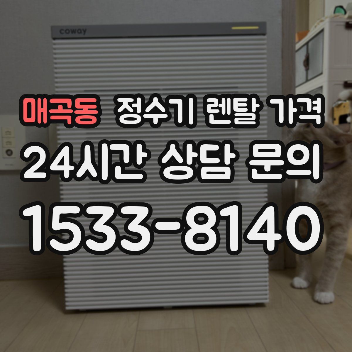 매곡동 정수기 렌탈 가격