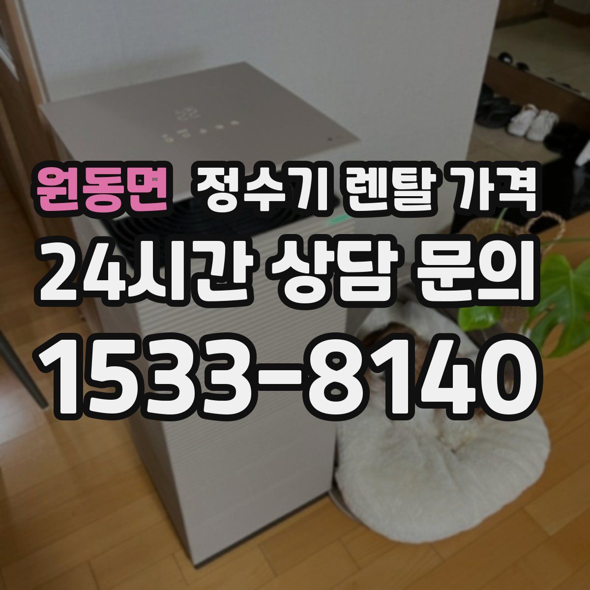 원동면 정수기 렌탈 가격