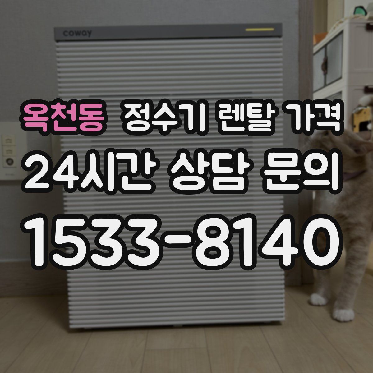 옥천동 정수기 렌탈 가격