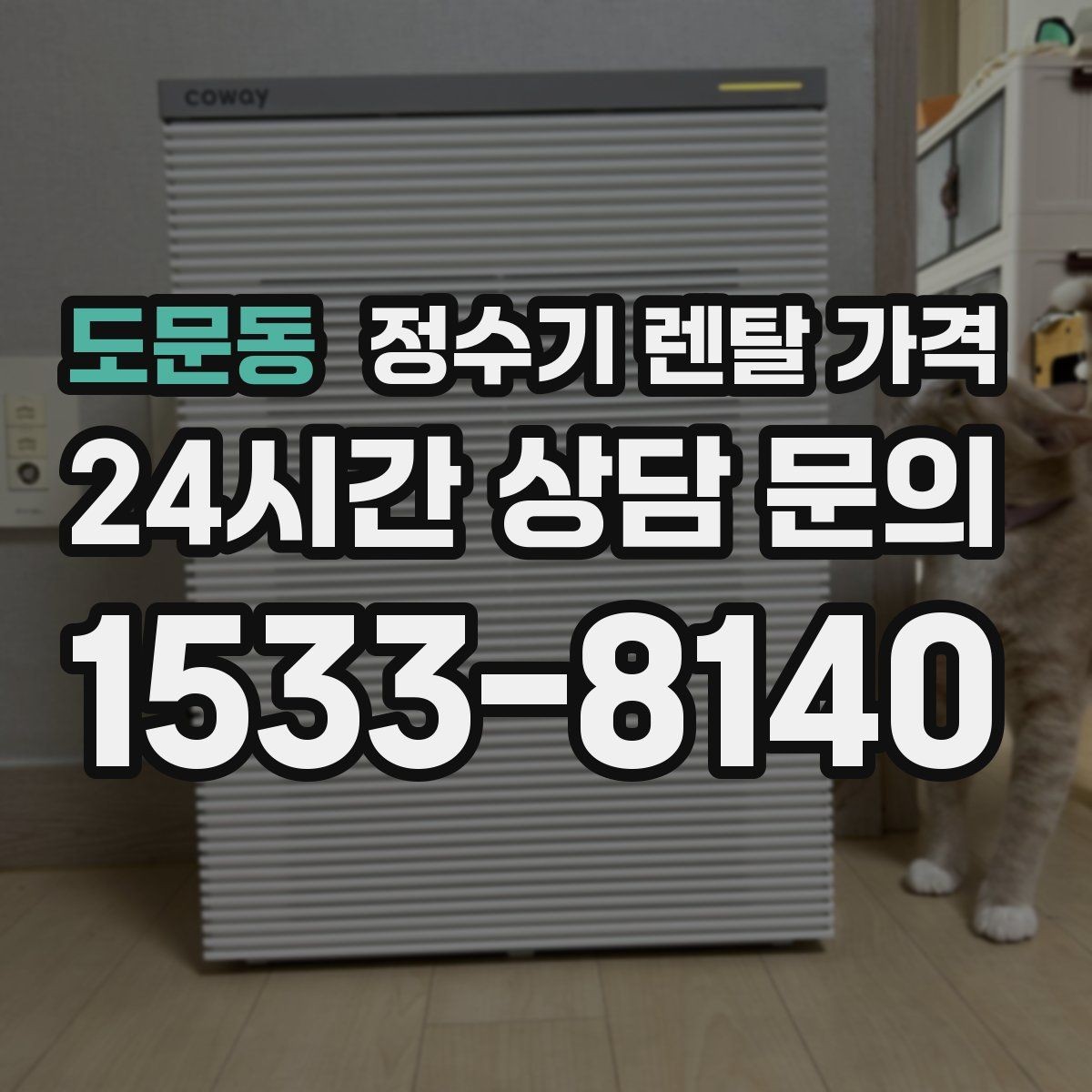 도문동 정수기 렌탈 가격 지금 선택할 때 중요한 기준 정리