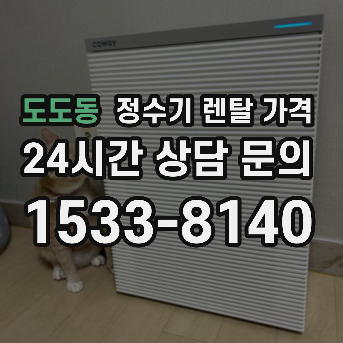 도도동 정수기 렌탈 가격