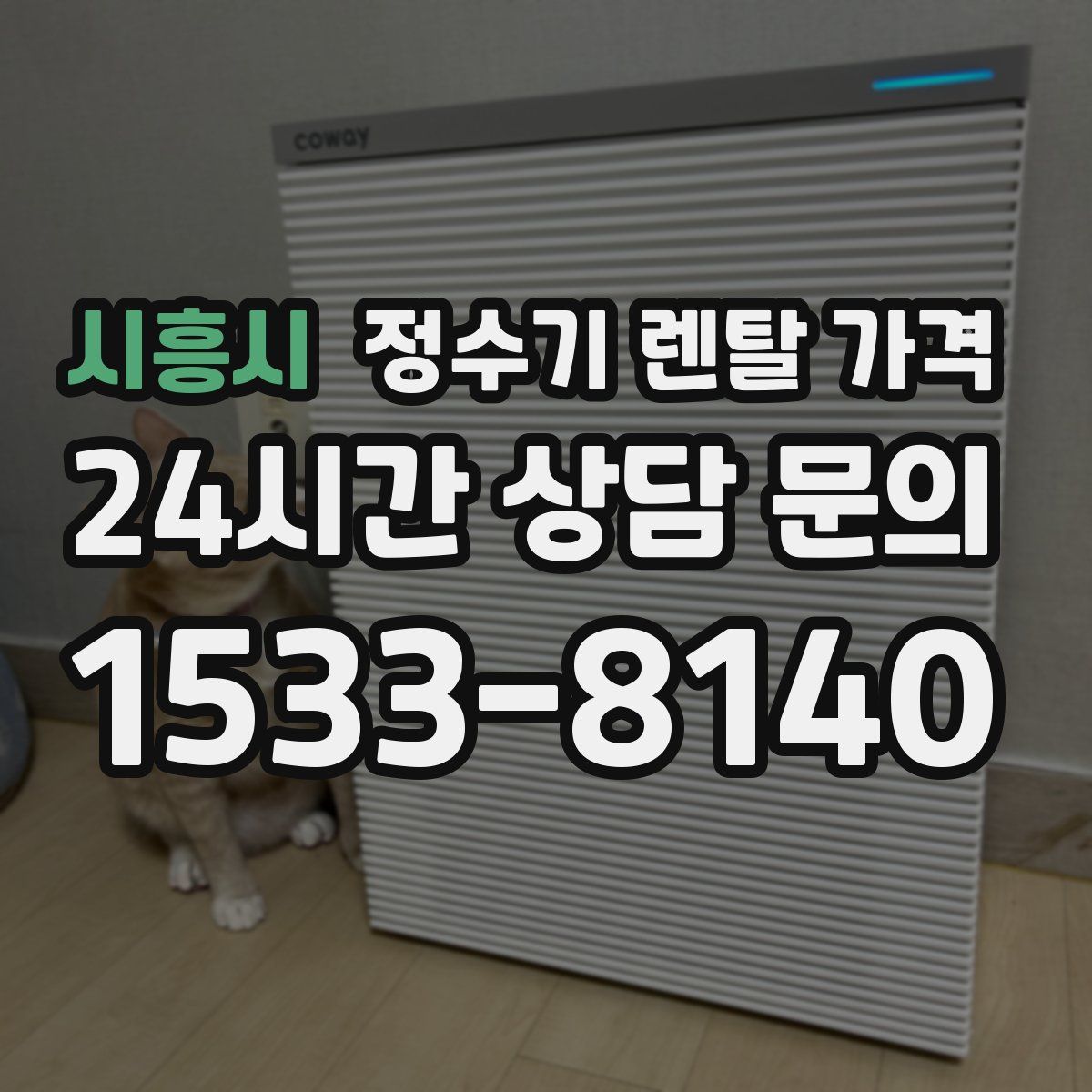 시흥시 정수기 렌탈 가격
